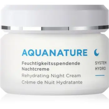 ANNEMARIE BÖRLIND AQUANATURE crema hidratanta de noapte
