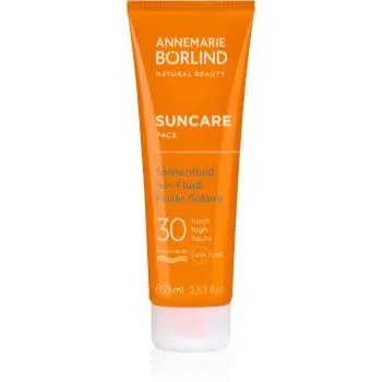 ANNEMARIE BÖRLIND SUNCARE fluid piele plaja