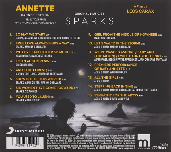 Annette - Soundtrack (Cannes Edition) | Sparks