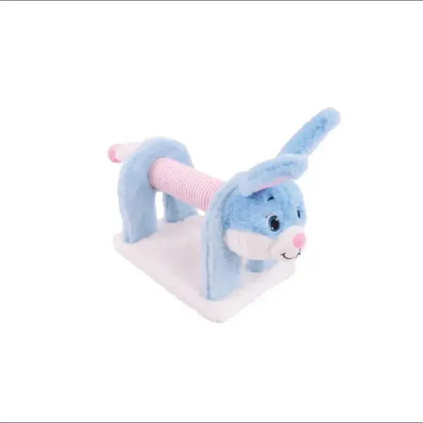Ansamblu MASCARADE Cat Scratcher , Bunny , ansamblu de zgariat joaca pentru pisici 52 x 18.5 x 32 cm