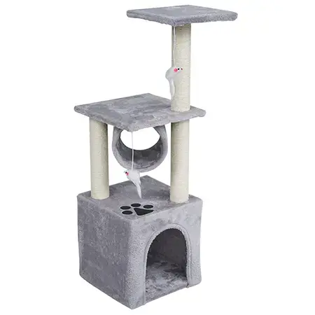 Ansambul de joaca pisici Rebel RA-1002, 30X30X92 CM