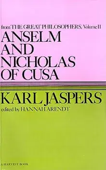 Anselm and Nicholas of Cusa, Paperback/Ralph Jaspers