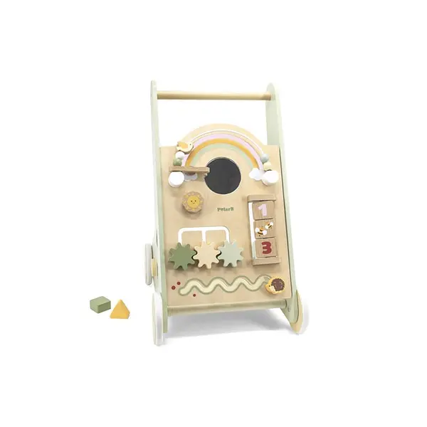 Antemergator Viga PolarB, lemn, activitati Montessori, verde KID442261, la doar 276,00 lei