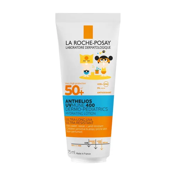 Anthelios UVMUNE 400 Dermo-Pediatrics Lotiune Hidratanta SPF50+, 75ml, La Roche-Posay