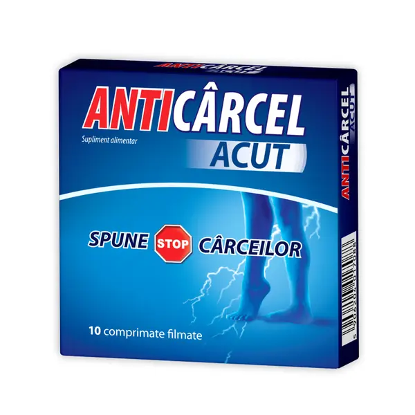 Anticarcel Acut 10 comprimate