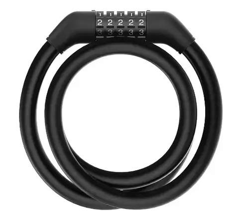 Antifurt Xiaomi Electric Scooter Cable Lock, otel, 1.2m