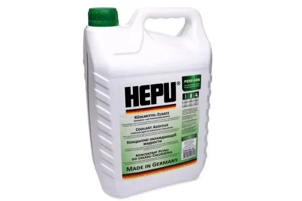 Antigel concentrat verde HEPU 5L