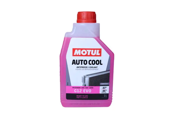 Antigel gata diluat G12 EVO MOTUL AUTO COOL -37°C 1L