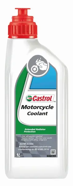 Antigel moto gata diluat CASTROL Motorcycle Coolant 1L