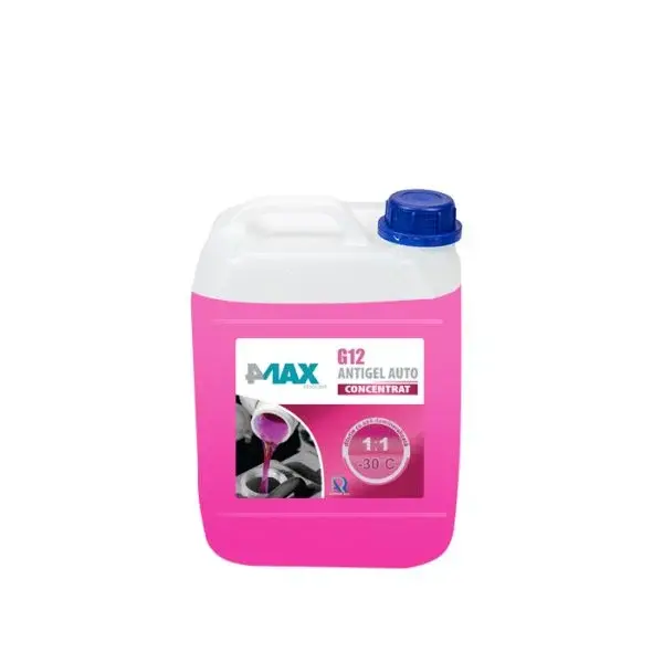 Antigel tip G12 5L fara silicati, rosu, mono-etilenglicol
