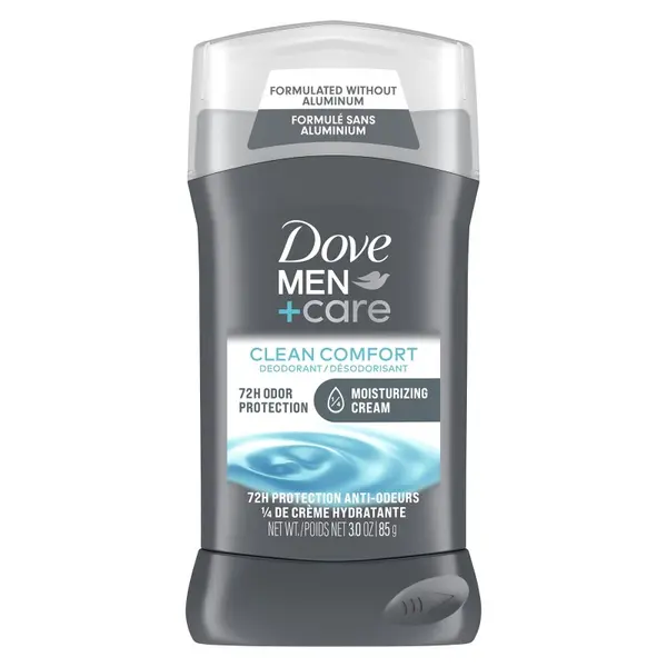 Antiperspirant, Dove, Men Care, Clean Comfort, Impotriva Transpiratiei si Mirosurilor Neplacute, fara Aluminiu, 85gr