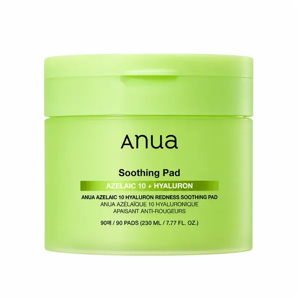 Anua – Azelaic Acid 10 Hyaluron Redness Soothing Pad, 230ml (90ea)