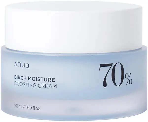 Anua Birch Cremă hidratantă de față 70%, 50 ml
