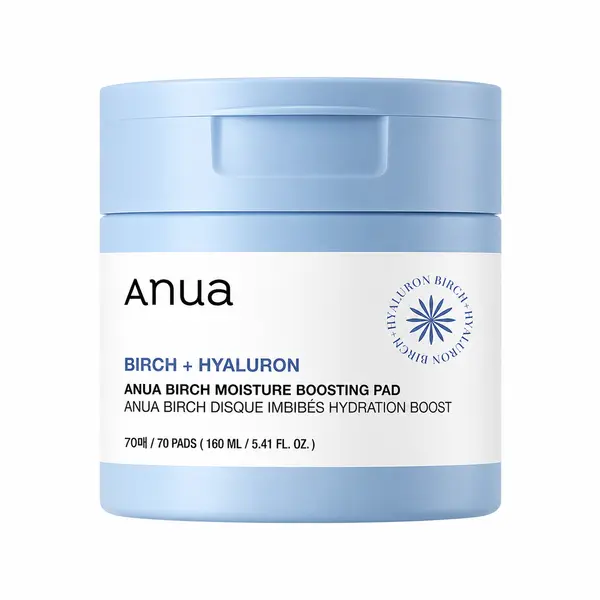 Anua - Birch Moisture Boosting Pad, 160ml 70pads