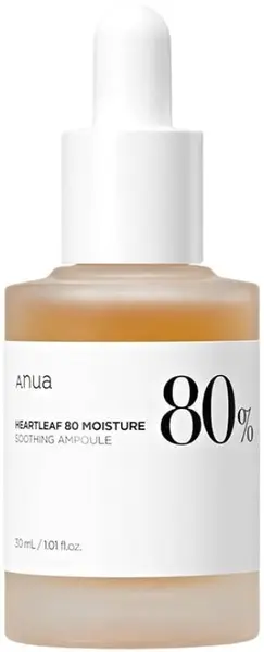Anua Heartleaf Ser facial hidratant 80%, 30 ml
