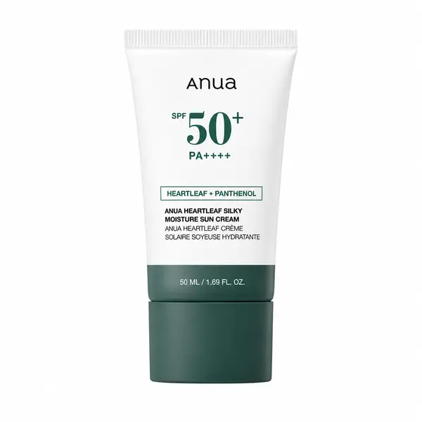 Anua – Heartleaf Silky Moisture Sun Cream SPF50+ PA++++, 50ml
