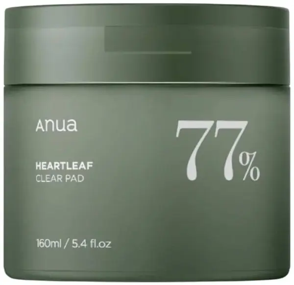 Anua Heartleaf Tampoane exfoliante pentru față 77%, 70 buc