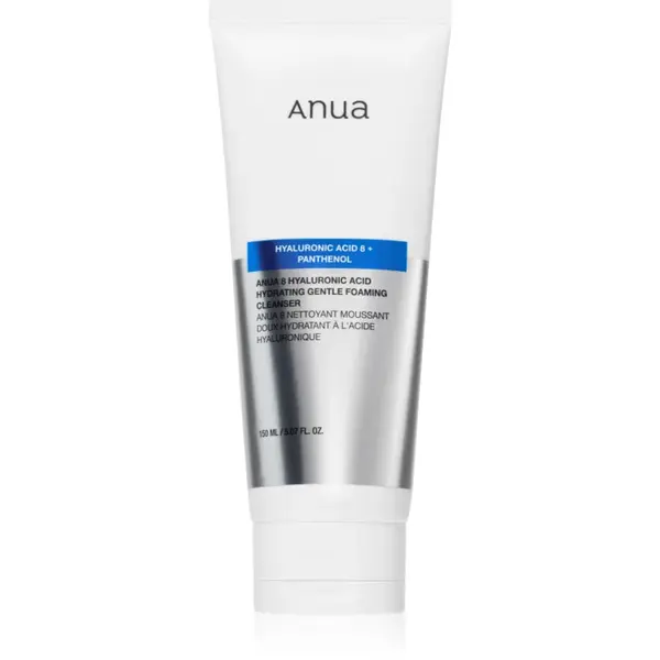Anua Hyaluronic Acid 8 Hydrating Gentle Foaming Cleanser demachiant spumant delicat cu acid hialuronic 150 ml