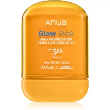 Anua K-Pop Demon Hunters Invisible Glow Finish Sunscreen stick hidratant protector cu efect iluminator
