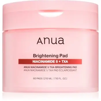 Anua Niacinamide 5% + TXA Brightening Pad dischete de tonifiere pentru luminozitate si hidratare