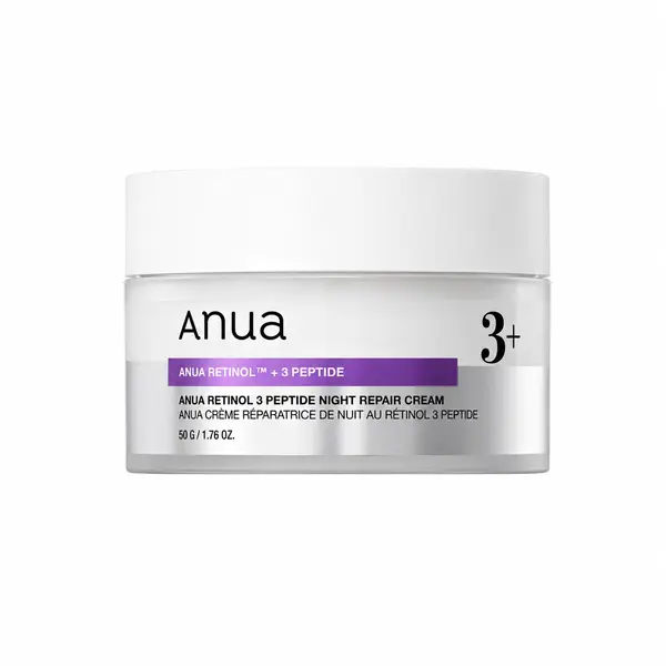 Anua - Retinol 3 Peptide Night Repair Cream - 50g