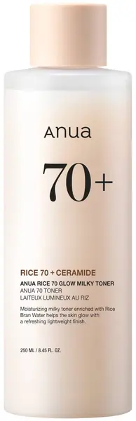 Anua Toner facial Rice 70, 250 ml