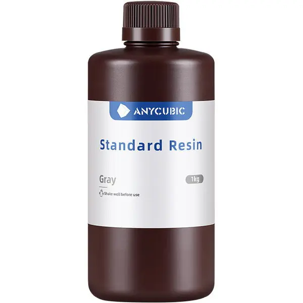 ANYCUBIC Consumabil Imprimanta 3D AnyCubic Rasina Standard, 1Kg, Gri, pentru imprimare 3D