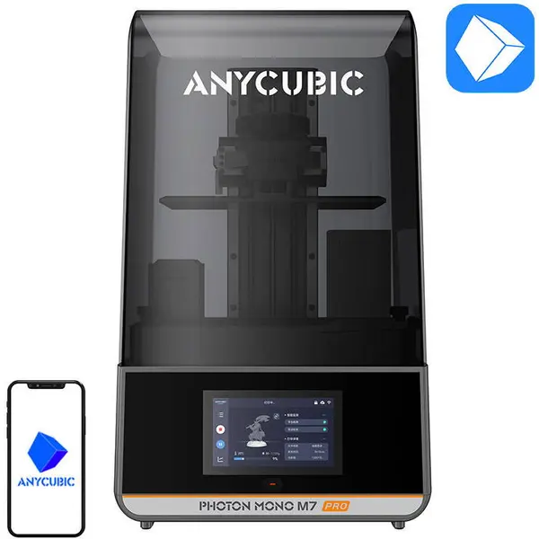 ANYCUBIC Imprimanta 3D AnyCubic Photon Mono M7 Pro, Rasina, 223x126x230mm, Wi-Fi