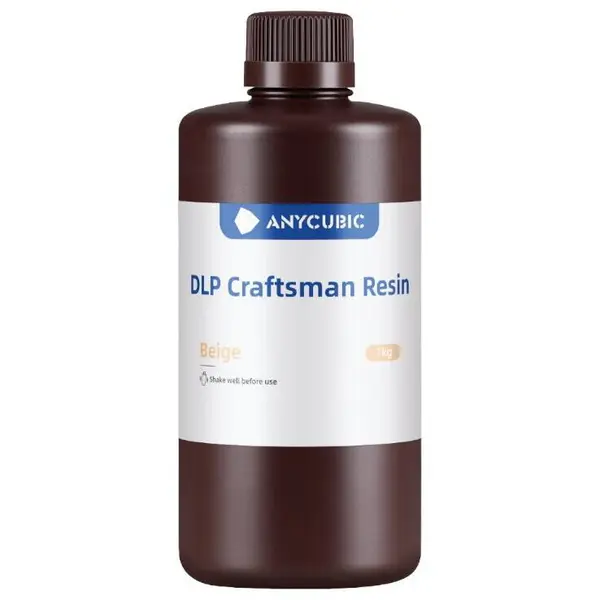 ANYCUBIC Rasina Imprimanta 3D ANYCUBIC DLP Craftsman Resin, Bej, 1 kg, 365-405 nm