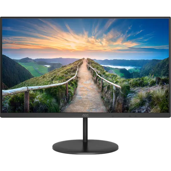 AOC Monitor LED IPS AOC 23.8, WQHD, Displayport, Vesa, Negru