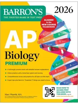 AP Biology Premium, 2026: Prep Book with 6 Practice Tests + Comprehensive Review + Online Practice, Paperback/Mary, M.S. Wuerth