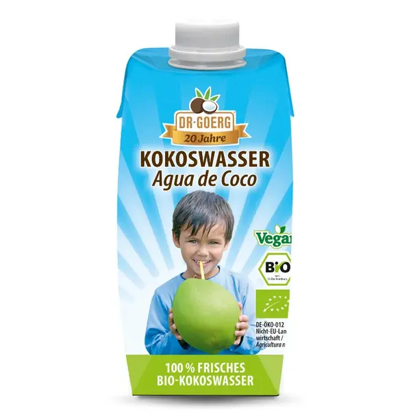 Apa de cocos bio 330ml Dr. Goerg
