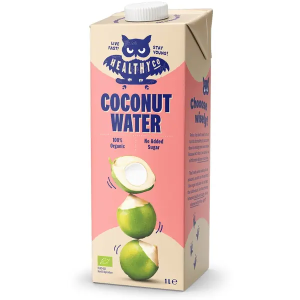 Apa de Cocos fara Zahar Adaugat Ecologica/Bio 1L