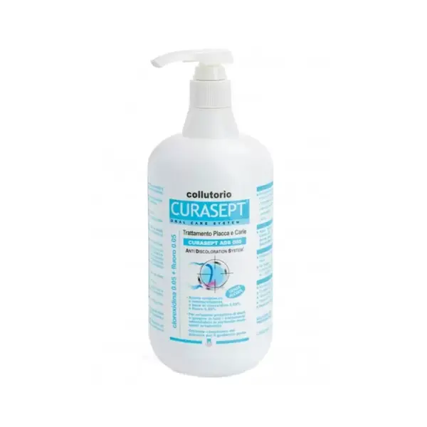 Apa de Gura, Curasept, ADS 905, Clorhexidina 0.05%, Protectie impotriva Gingiilor Iritate, cu Fluor, 900ml