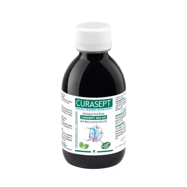 Apa de Gura, Curasept, Astringent, Clorhexidina 0.2%, impotriva Placii Bacteriene, 200ml