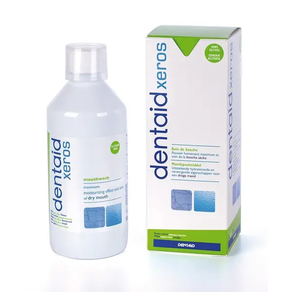 Apa de Gura, Dentaid, Xeros, Reduce Iritatia Datorata Xerostomiei, cu Alantoina si Betaina, 500ml