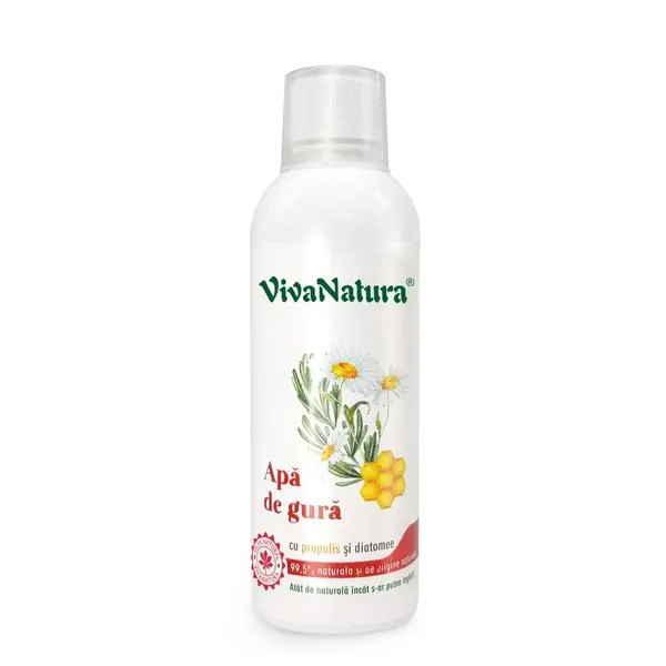 Apa de gura naturala cu propolis si diatomee 500 ml – Leonard Radutz formula
