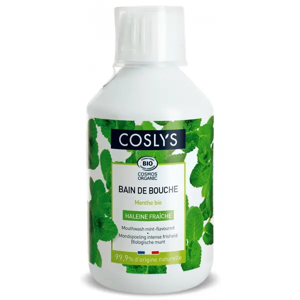 Apa de Gura pentru Ingrijire si Respiratie Proaspata cu Menta Bio 250ml