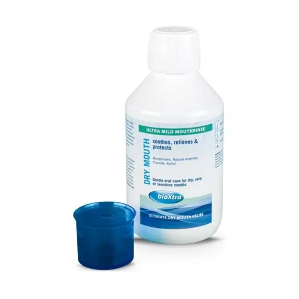 Apa de gura ultra-delicata pentru gura uscata Xerostomie, 250 ml, BioXtra