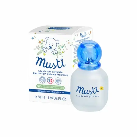 Apă de îngrijire parfumată Musti, 50 ml, Mustela