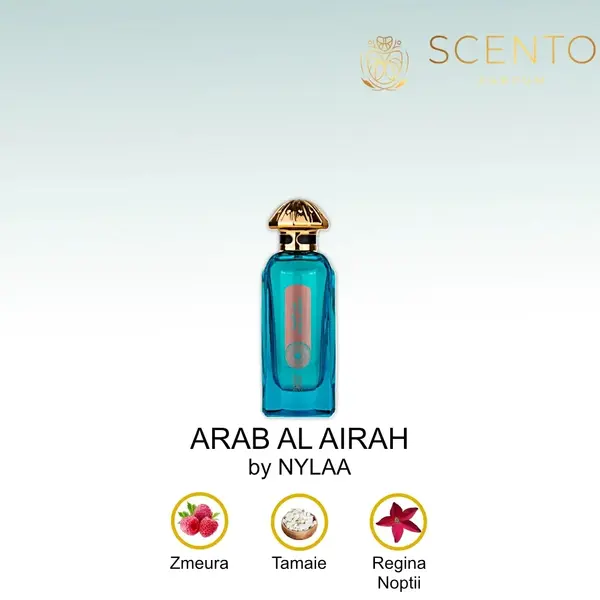 Apa de parfum Arab al Airah by Nylaa, unisex - 100 ml