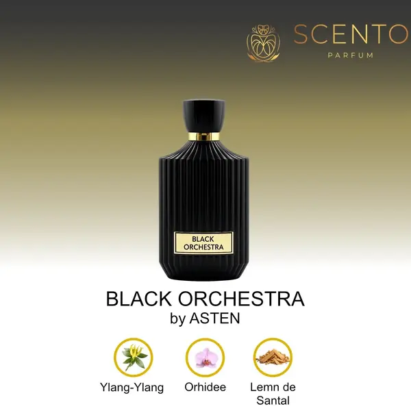 Apă de parfum Asten, Black Orchestra, unisex, 100ml - Original Dubai