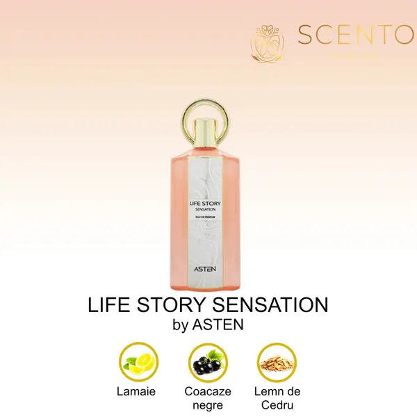 Apă de parfum Asten, Life Story Sensation, femei, 100ml - Original Dubai