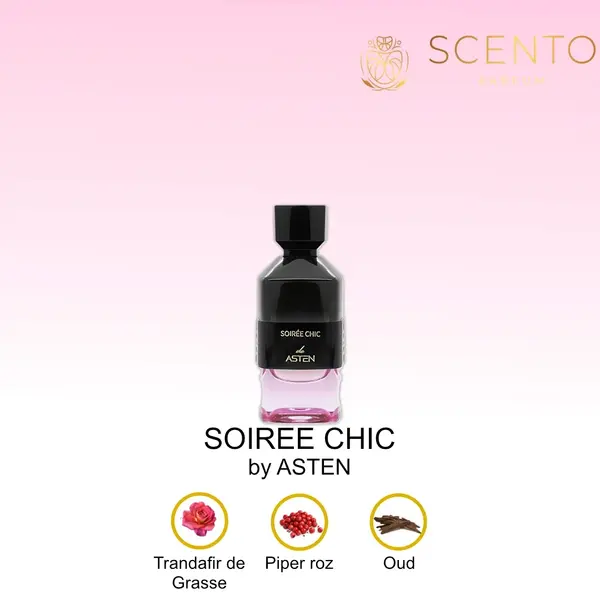 Apă de parfum Asten, Soiree Chic, unisex, 100ml - Original Dubai