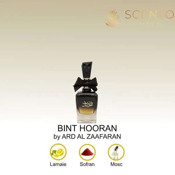 Apa de Parfum Bint Hooran, Ard Al Zaafaran, Femei - 100ml - Original Dubai