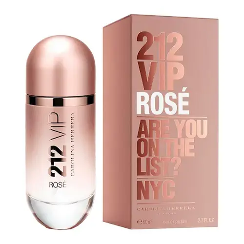 Apa de parfum Carolina Herrera 212 Vip Rose,Femei, 80 ml