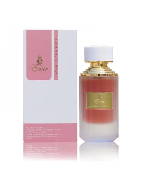 Apa de parfum, Emir, Vanilla and Roses, 75 ml, dama