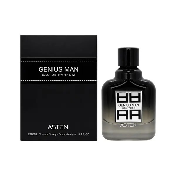 Apa de parfum, Genius Man Solitude, Asten, 100 ml, barbati - Original Dubai