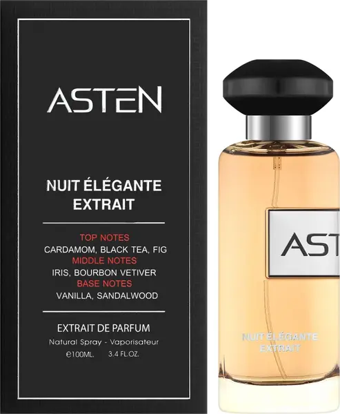 Apa de parfum, Nuit Elegante, Asten, 100 ml, unisex - Original Dubai