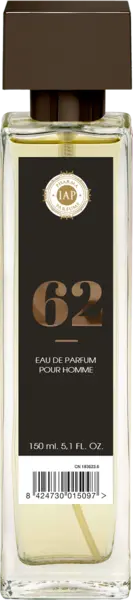 Apa de parfum pentru barbati Nr. 62, 150ml, IAP Pharma